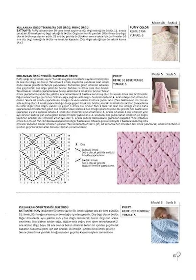 Alize 5 Adet Puffy El Örgü Ipliği 5'li Paket - 100 Gr. 9 Mt. Parmak Örgü Ipi - Şevval Tuhafiye 02