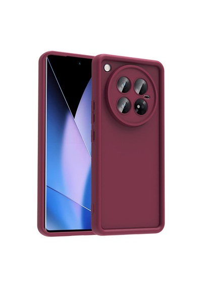 Zore İnfinix Zero 40 5g Kılıf Kamera Korumalı Ogaa Ananas Kapak - Mürdüm