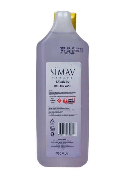 Simav Synaus Termal Sulu Lavanta Kolonyası  900 ML