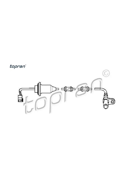 Abs Sensoru Arka Sag S-class W220 C215 Topran A2205400517