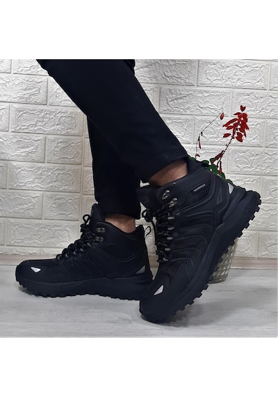 Jump 28680 Siyah Waterproof Kaymaz Taban Erkek Bot 001
