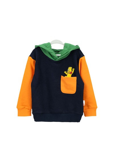 Haribo Hari Bo Hoodie Unisex Çocuk Mavi Sweatshirt 97 Lacivert