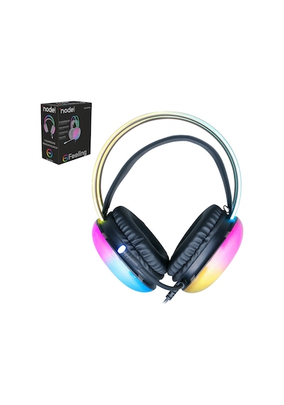 Node Game ND-HS71FLB 7.1 Rgb Işıklı Gamer Oyuncu Kulaklık