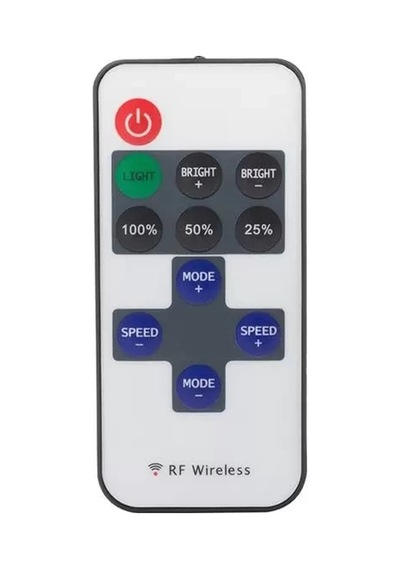Hubrendy Sh Powermaster Pm-4354 Rf Uzaktan Kumandalı Şerit Led Dimmer Kontrol Cihazı 5-24v 12a
