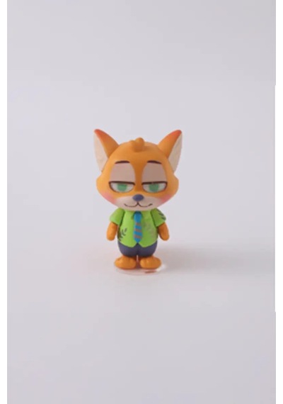 Mınıso Disney Lisanslı Zootropolis Günlük Yaşam Kostümleri Blind Box Figür 10 Cm