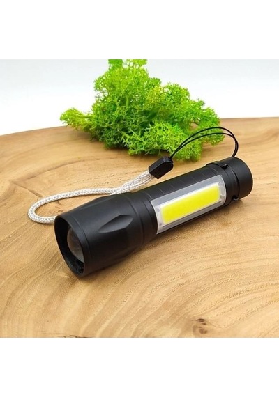 Powerdex Pd-5568 Usb Şarjlı Mini El Feneri Siyah