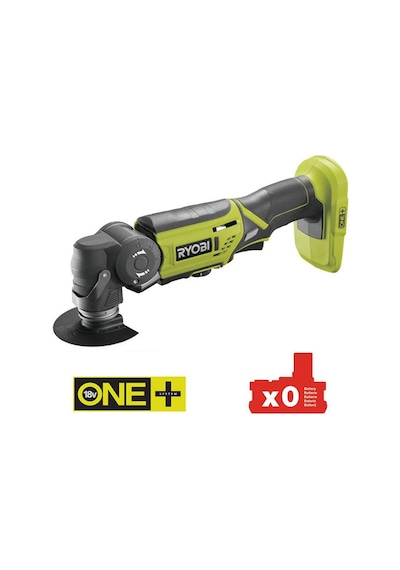 Ryobi R18Mt0 18Volt Li-Ion Akü Hariç Çok Amaçlı Zımparalama. Ke