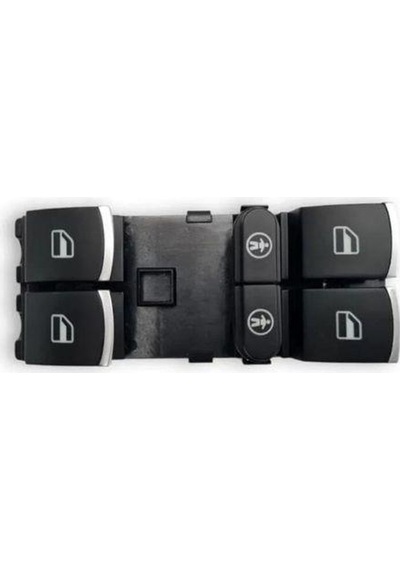 Mcar Dörtlü Cam Açma Düğmesi Krom Vw Touareg 2011-2014 7p6959857