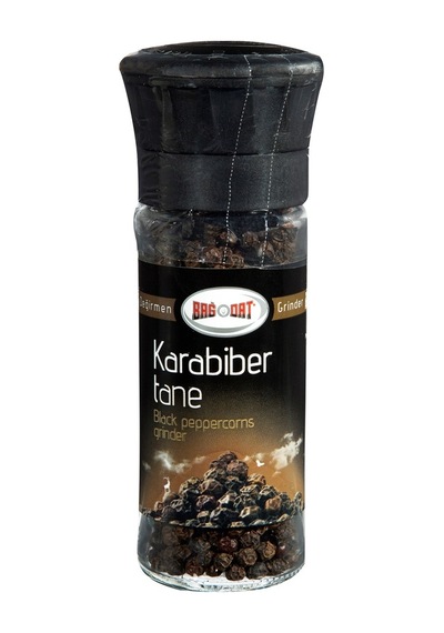 Bağdat Değirmen Karabiber 50g Tane - Taze Çekilmiş Lezzet 8'li Avantaj Paketi - 8 Adet Tarı