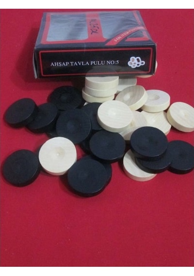 Eser Ahşap Tavla Pulu No:4