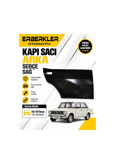 Kapı Sacı Arka Serçe Sağ - Erb2297