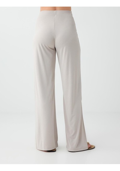 Jimmy Key Jimmy Key Taş Yırtmaçlı Beli Lastikli Örme Pantolon 6sw187482928