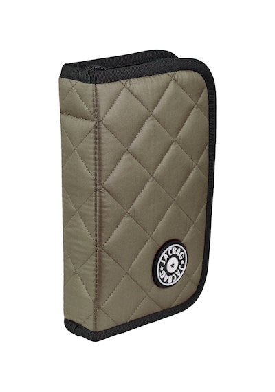 Jacbag Cover Soft-sert Kapaklı Ayraçlı Kapitone Kalem Kutusu Cover Soft-vizon renkli