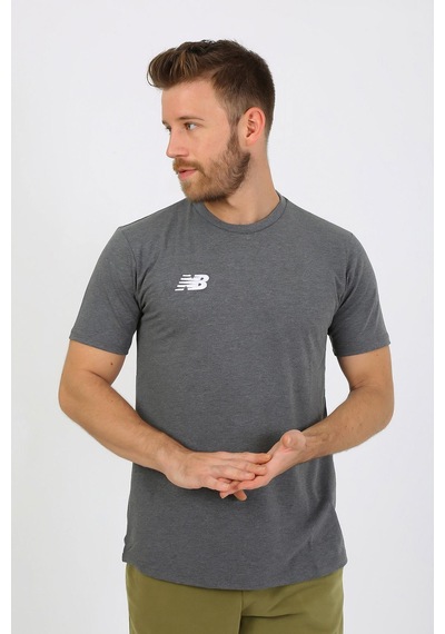 New Balance Tst2235-ant Erkek Tişört Antrasit