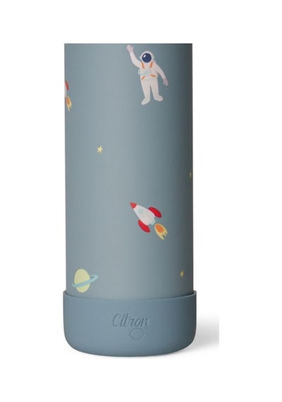 Citron 3 Katmanlı Paslanmaz Çelik Termos Seti 350 Ml - Spaceship Mavi