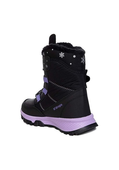 Kids Club Shoes Ndrops-014 İçi Yünlü Unisex Kar Botu Çocuk Bot Lila