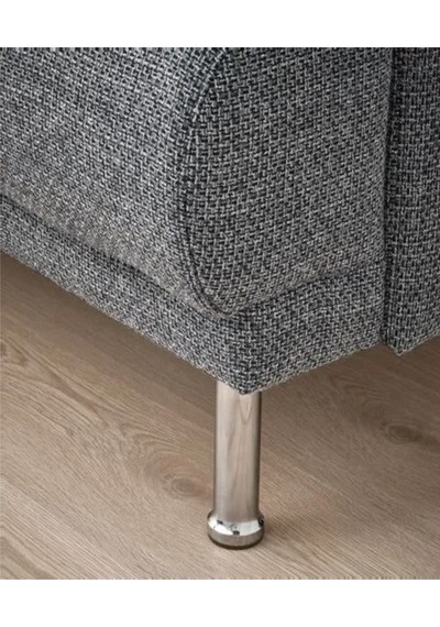Mobilya Kanepe Baza Koltuk Çekyat Yükseltme Ayağı Kalın Diş M10 Krom Metal 10 Cm 4 Adet Krom Metal