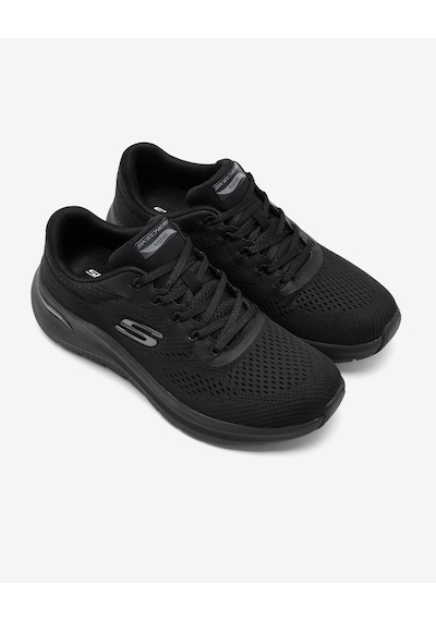 Skechers Arch Fit 2.0 - Big League Kadın Siyah Spor Ayakkabı 150051tk Bbk Siyah Skechers Arch Fit 2.0 - Big League Kadın Siyah Spor Ayakkabı 150051tk Bbk Siyah
