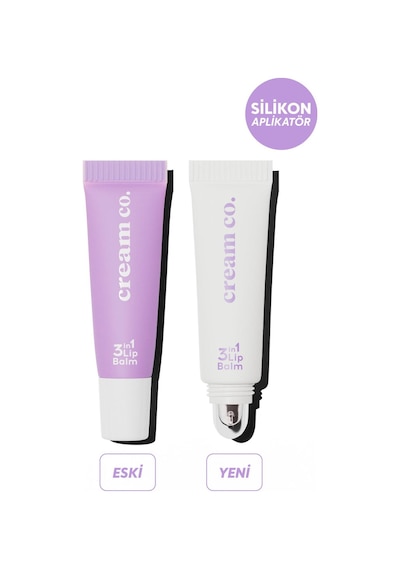 Cream Co. Onarıcı Besleyici Nemlendirici Dudak Bakımı 3in1 Lip Balm