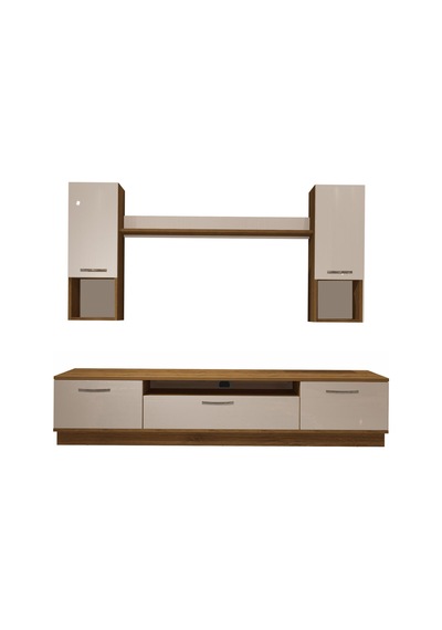 Decoraktiv Trendstyle 5da Mdf Tv Ünitesi Tv Sehpası - Pera Beyaz Meşe - Beyaz