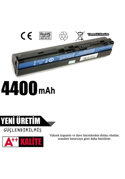 Acer Uyumlu Aspire One 725, Aspire V5-123, V5-171, AL12B32 Batarya Pil