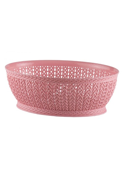 Oval Örgü Sepet 3,5lt Oval Knitting Basket 3,5 L Karışık-çok Renkli