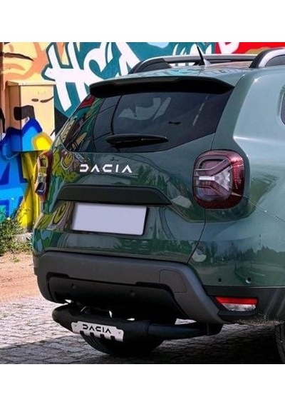 Dacia Duster Arka Tampon Koruma Siyah Pak26