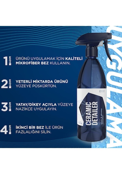 Gyeon Q²m Ceramicdetailer Seramik Yüzey Detaylandırıcı 500ml