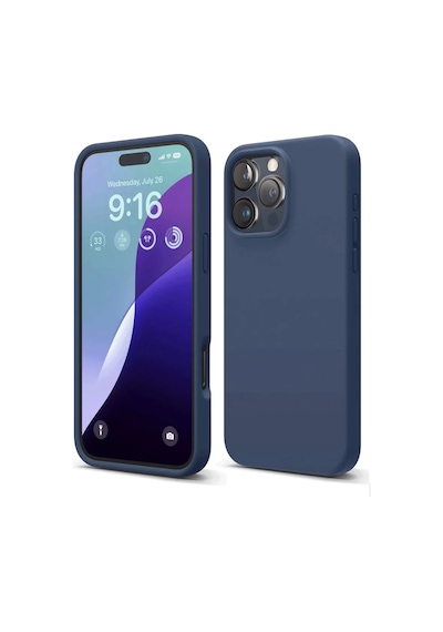 Newface Apple İphone 16 Pro Max Kılıf First Silikon - Lacivert