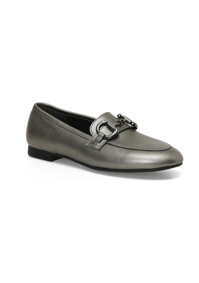 Butigo 25s-701 5fx Kursun Kadın Loafer 000000000101983240 Gri