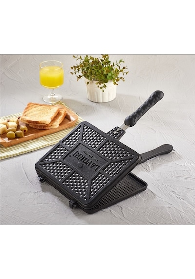 Ocak Üstü Döküm Tost Makinesi Silikon Contalı Diğer