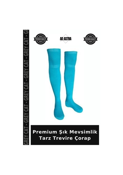 Grey Cat Premium Şık Mevsimlik Tarz Trevire Çorap Standart