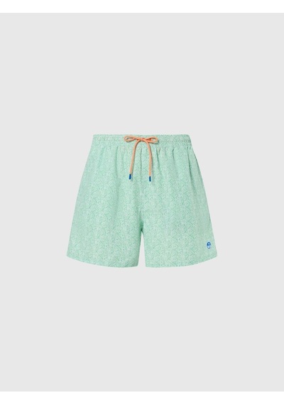 North Sails Allover Volley Erkek Deniz Şortu 40cm-33361 Açık Yeşil