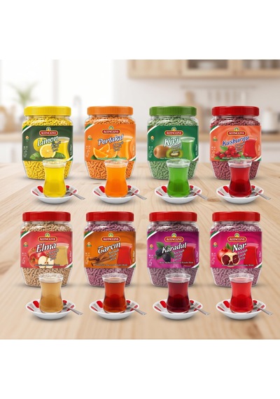Granül Oralet 8 Çeşit 12 Adet X 300gr İçecek Tozu 300 G
