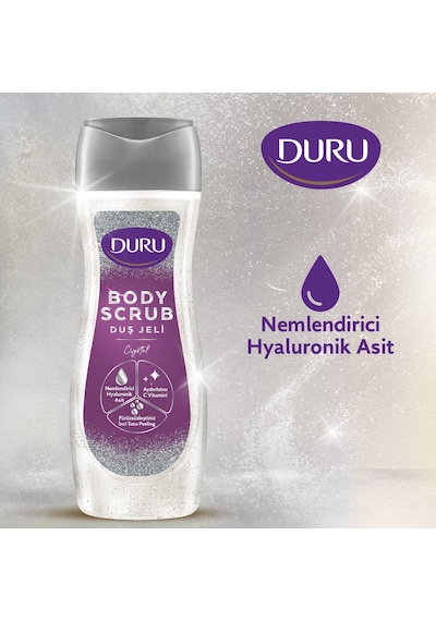 Duru Body Scrub Crystal Duş Jeli 2 x 450 ML