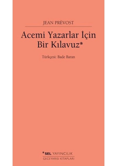 Acemi Yazarlar İçin Bir Kılavuz