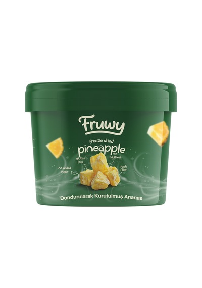 Freeze Dried Ananas Kova Dondurularak Kurutulmuş Ananas Diğer