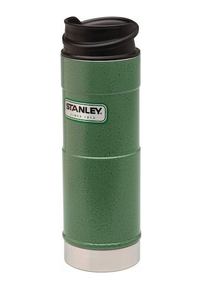 Stanley 0.47l Classic One Hand Mug - Yeşil Klasik Tek El Termos Bardak