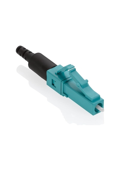 Leviton 49991-llc Fastcam Pre-parlatılmış Connector, Lc Aqua , 50/125um L.o. Multimode By Leviton