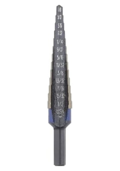 Ayrex Industrial Tools 10231cb Unibit Kademeli Matkap Ucu, 0.8 Mm Artışlarla, 13 Kademe, M-35 Kobalt Alaşımlı Çeli Ayrex Industrial Tools 10231cb Unibit Kademeli Matkap Ucu, 0.8 Mm Artışlarla, 13 Kademe, M-35 Kobalt Alaşımlı Çeli