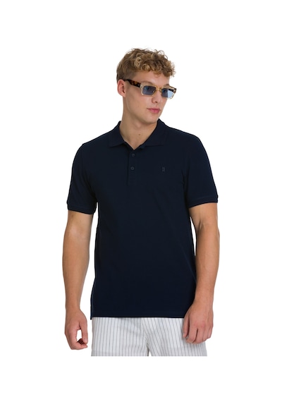 Hatemoğlu Lacivert Regular Fit 100% Pamuk Polo Yaka Tişört
