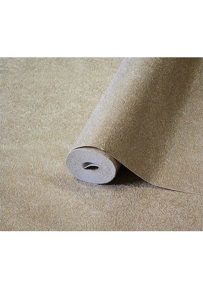 Adawall Düz Desen Duvar Kağıdı Rococo 1404-5/15, Vizon, 1.06x15.6m - 16.5m² Bej