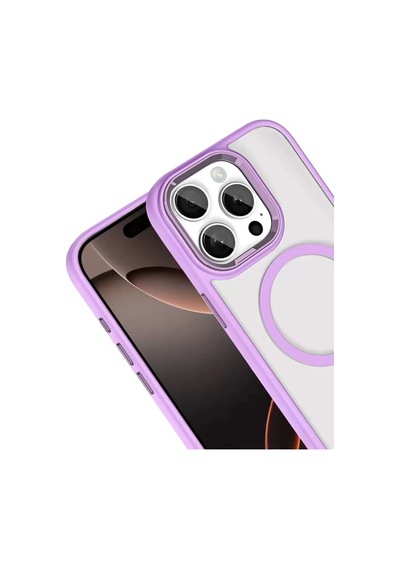 İphone 15 Pro Max Terea Magsafe Kapak - Lila