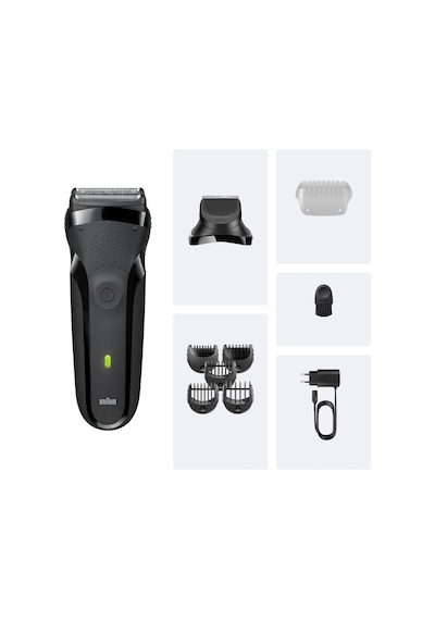 Braun Series 3 Shave & Style Sakal Şekillendirici Ve Tıraş Makinesi, Kuru, 300bt 1 Saat