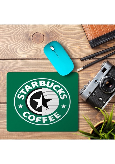 Starbucks Stucky Logo Parody Baskılı Mousepad Mouse Pad