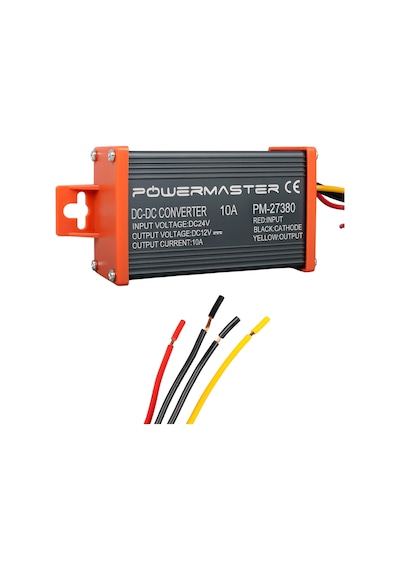 Xtechnx Xtechn94983840832 Powermaster Pm-27380 24v Dc / 12v Dc 10 Amper Oto Konvertör Kod:27380