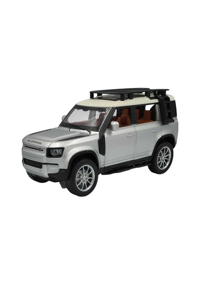 Die Cast 1:22 Sesli Ve Işıklı Çek Bırak Safari Metal Jeep