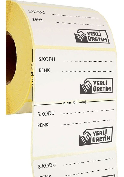 200 Lü Kendinden Yapışkanlı Raf Düzenleme Ve Stok Etiketi