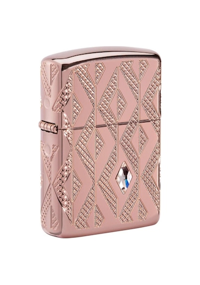 Zippo Çakmak 49702 Armor Geometric Diamond Pattern Design