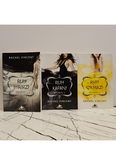 Ruh Çığlığı Serisi 1 Ruh Hırsızı 2 Ruh Kapanı 3 Ruh Çıkmaz -- 3 Kitap Set --